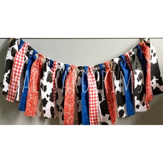 Rodeo 1st Birthday Garland – Western Birthd...