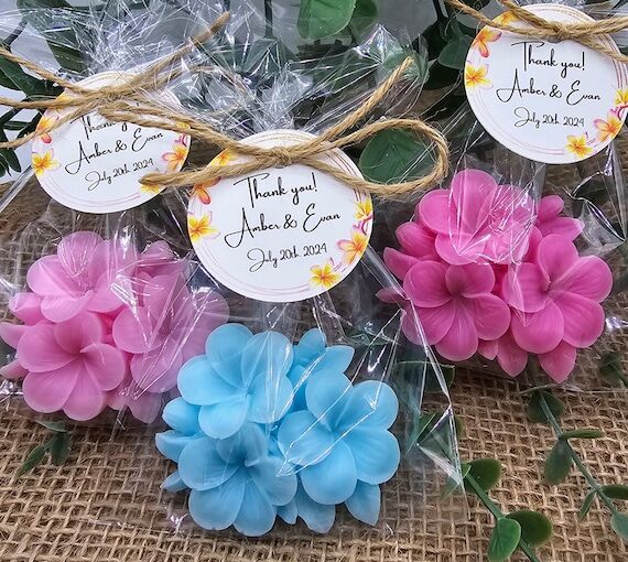Hawaiian soap party favors bridal shower flow...
