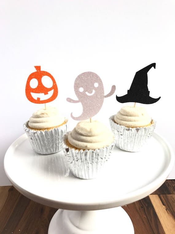 Halloween Cupcake Toppers...