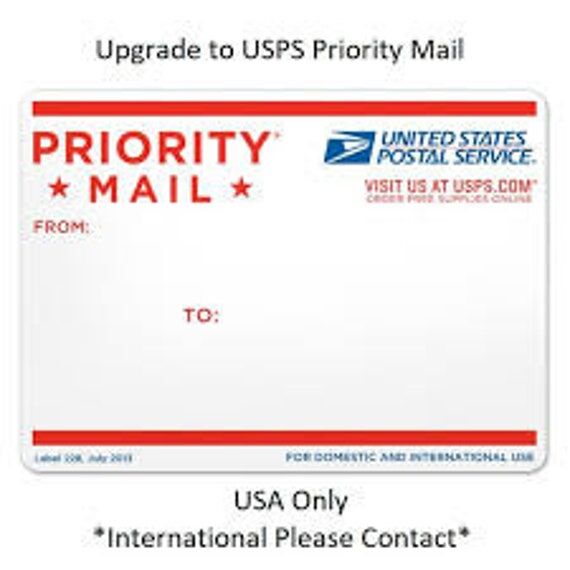 Upgrade to Priority Mail Kayla B...