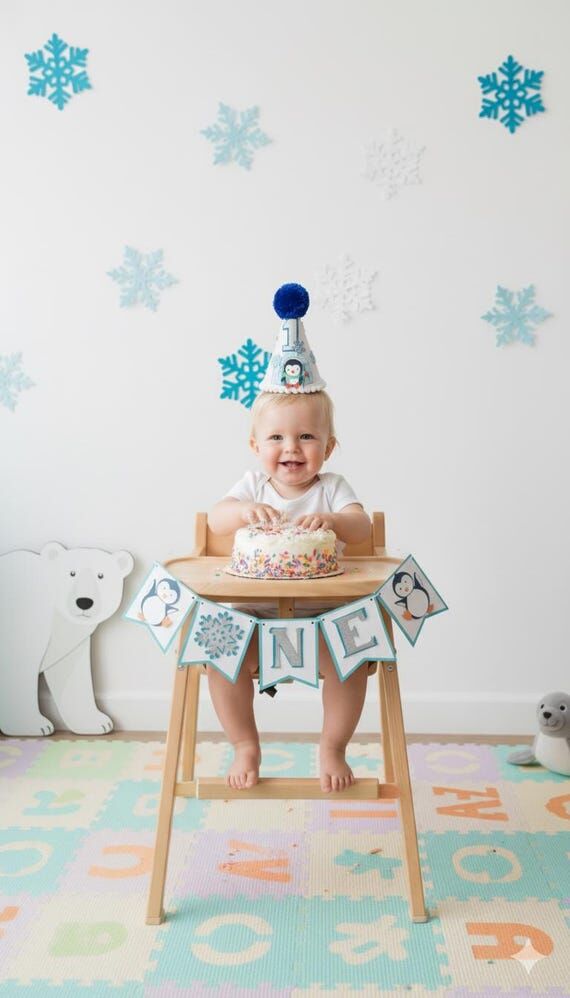 Winter ONEderland Party Hat...
