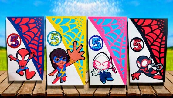 Superhero Party Favors: Spidey & Friends Them...