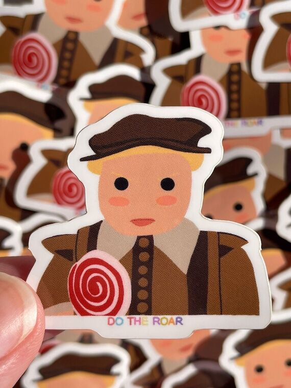 Do the roar sticker, waterproof sticker, viny...