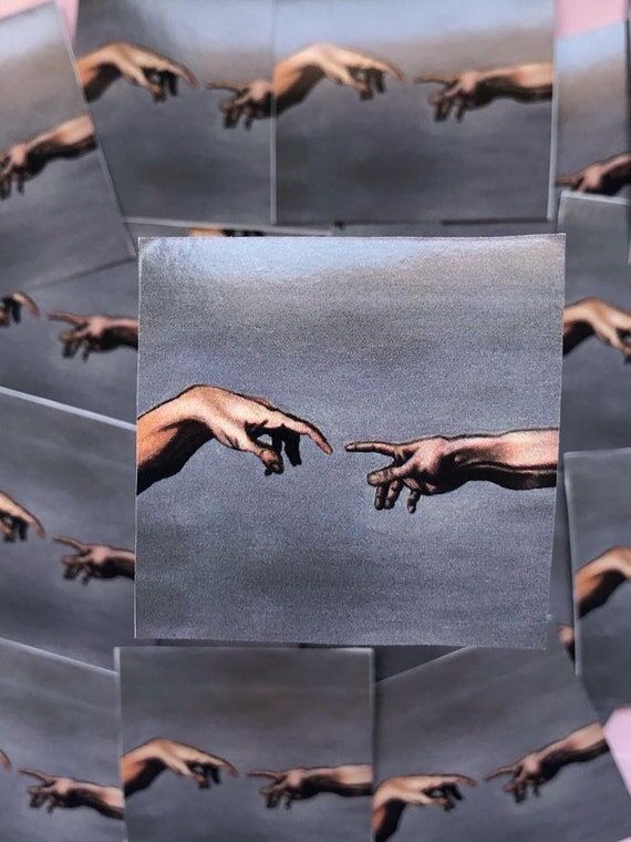 The creation of Adam sticker, Artsy sticker, ...