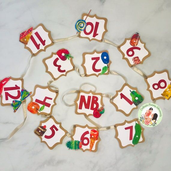 The Very Hungry Caterpillar Milestone Birthda...