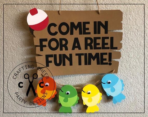 Fishing Party "Come in for a REEL fun ti...