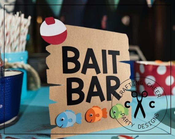 Fishing Party - BAIT BAR - Fish & Bobber Free...