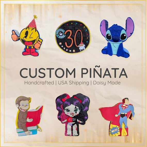 Custom Handcrafted Piñata | Animal Piñata |...