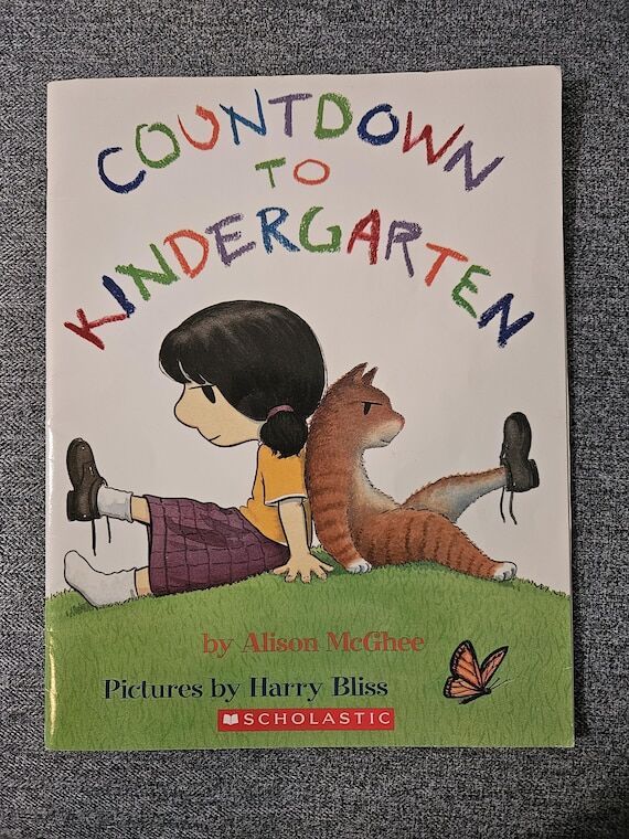 Countdown to Kindergarten paperback book...