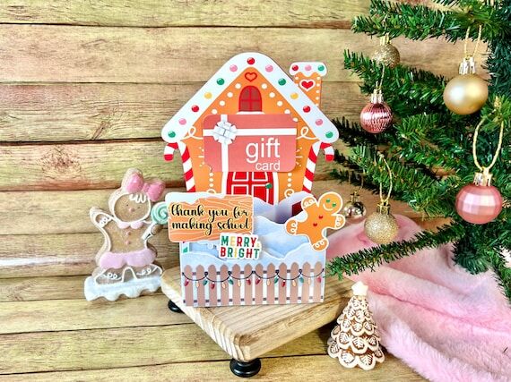Gingerbread House Gift Card Holder – Person...