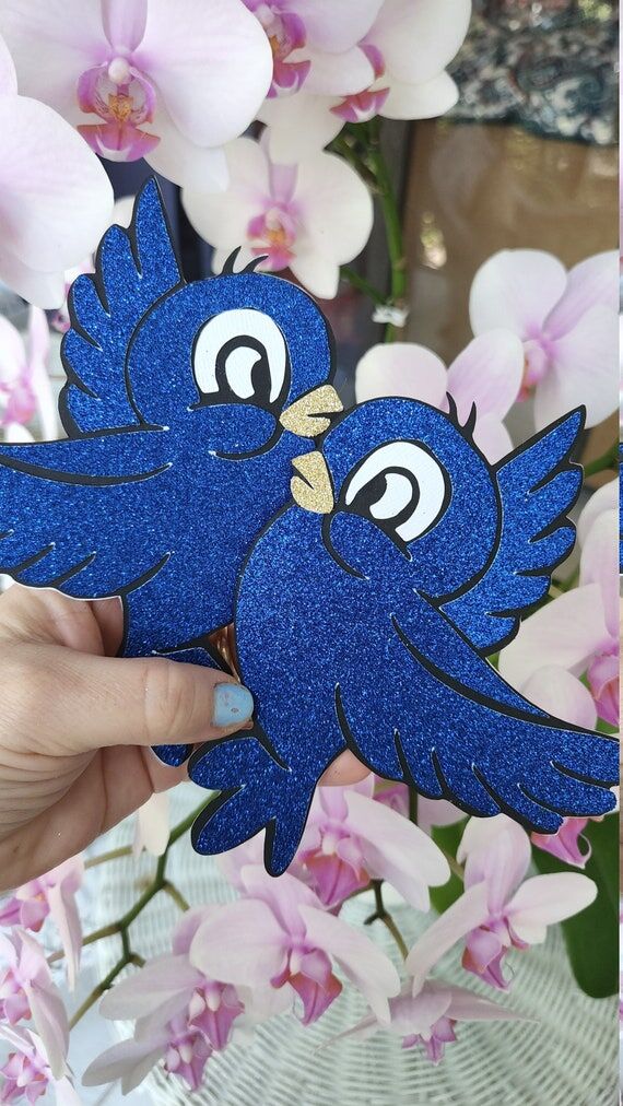 Snow White Theme Bluebird Decorations...
