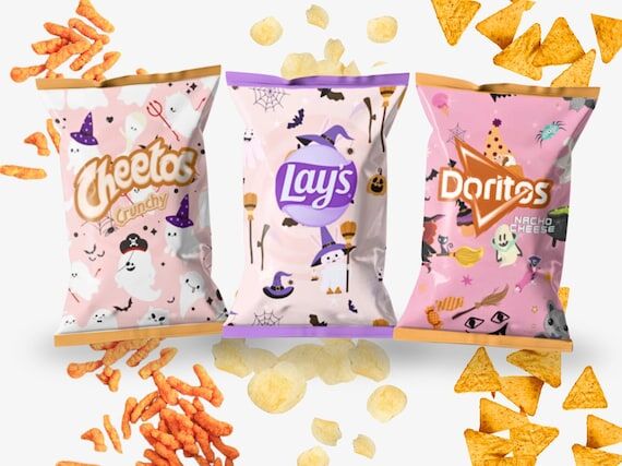 Halloween Party Favors Halloween Chip bags, H...