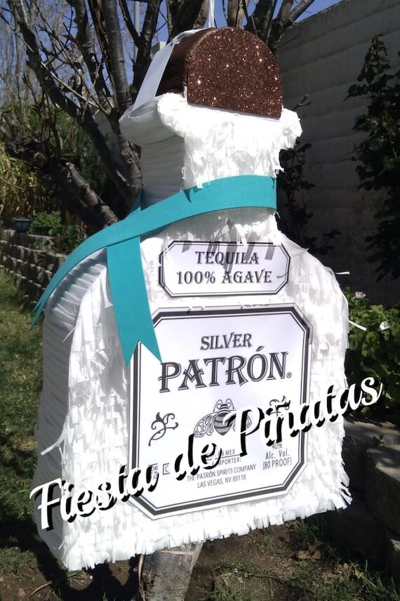 Patron tequila Piñata, custom name available...
