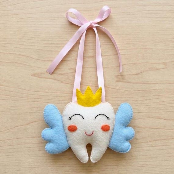 Tooth Fairy Pillow Door Hanger gift for kids...