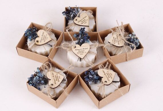 Personalized Scented Soap Wedding Favor for G...