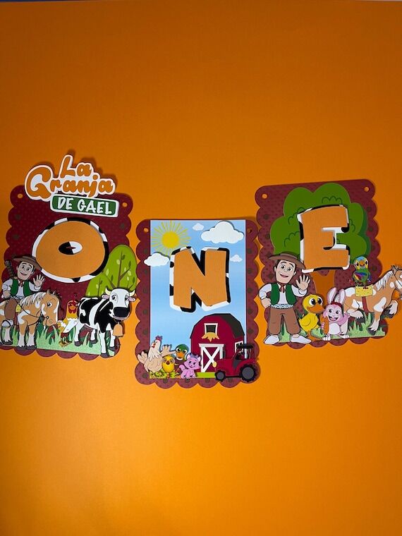La Granja Birthday Banner, La Granja High Cha...