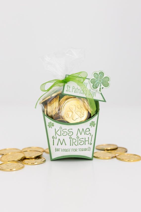 St. Patrick's Day Treat Box, St. Patrick's Da...