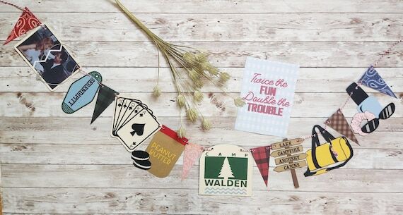 Parent Trap Party Banner: Camp Walden Theme...