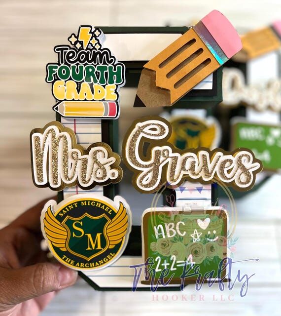 Team 4th Grade 3D Letter | Classroom Decorati...