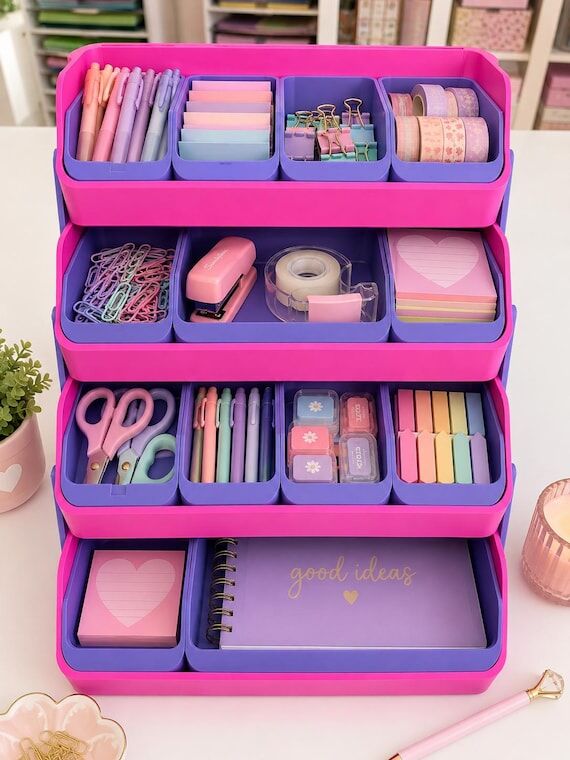 4 Tier Desk Organizer Small Business Vendor P...