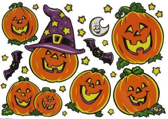 Halloween Window Clings - 2 Pack...
