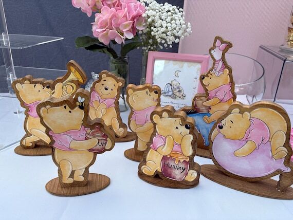Winnie the Pooh it’s a girl! Double sided P...