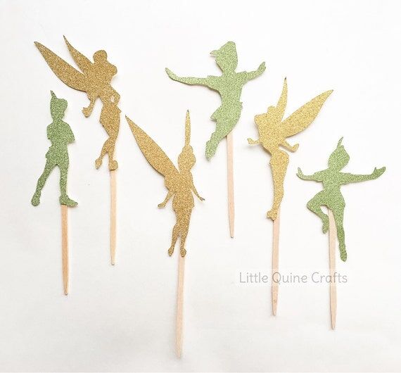 12 pcs peterpan tinkerbell never grow up neve...