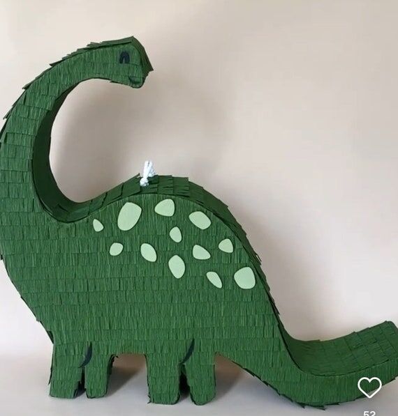 Long Neck Dino Piñata – Handmade Dinosaur ...