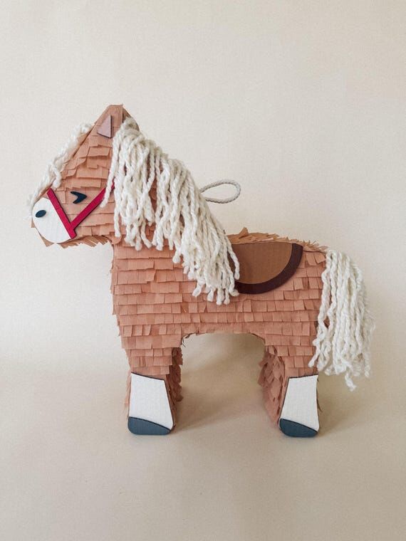 Birthday Horse Piñata – Handmade Party Dec...