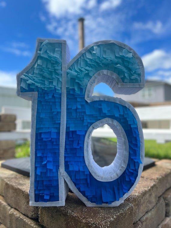 Number 16th Pinata: Sweet Sixteen Birthday Pa...