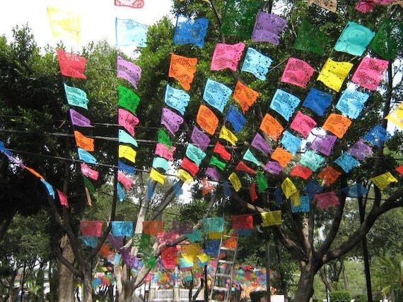 Outdoor Bunting UK Waterproof Bunting Fiesta ...