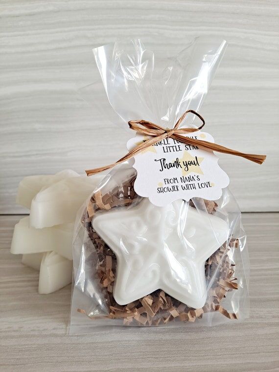Star Soap, Baby Shower Favors with Custom Tag...