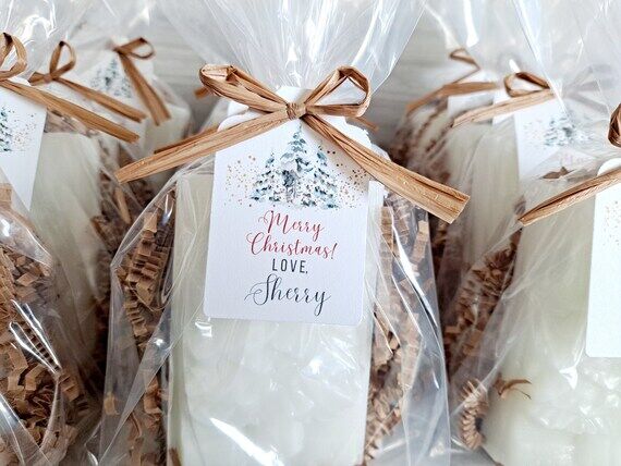 Pine Tree Balsam Fir Soap Gifts with Custom T...