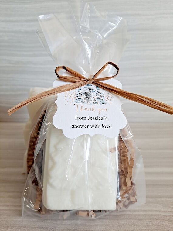 Pine Tree Balsam Fir Soap Favors with Custom ...