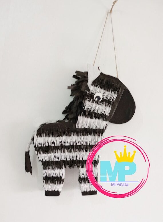 Zebra Pinata. large pinata....