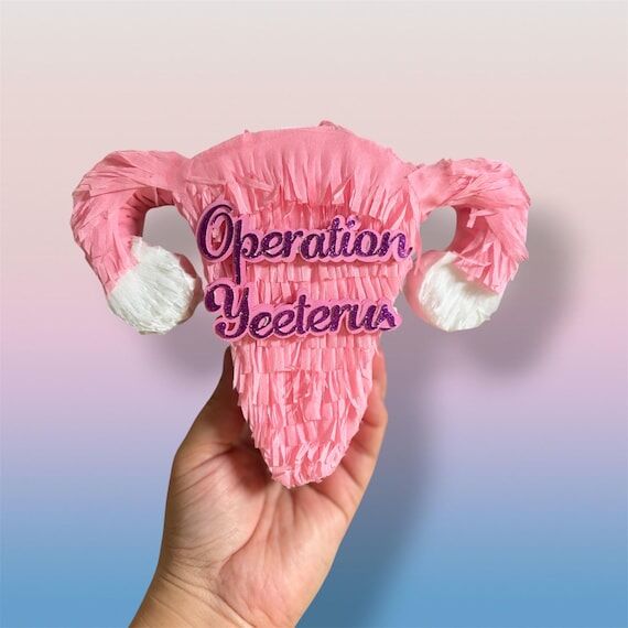 Custom Uterus Piñata | OBGYN gif, Chemo Care...