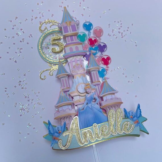 Cake Topper Princess - cake topper cinderella...