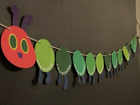 Very Hungry Caterpillar Inspired Photo Milest...
