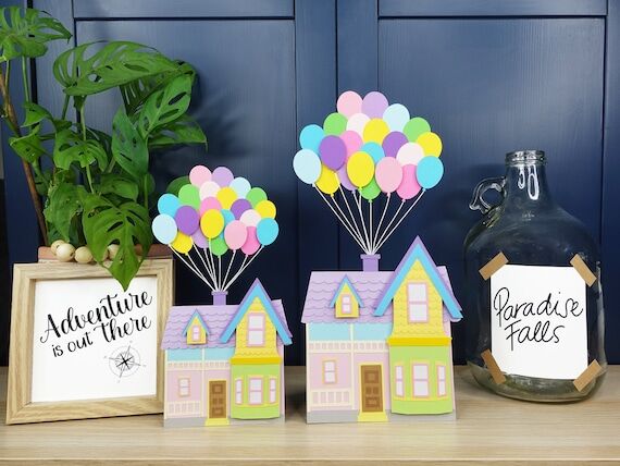 Disney's UP House Cake Topper - Carl & Ellie ...