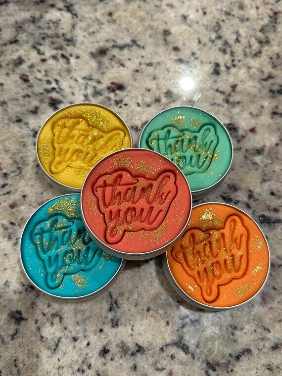 Personalized Play Dough Favors: Thank You Gif...