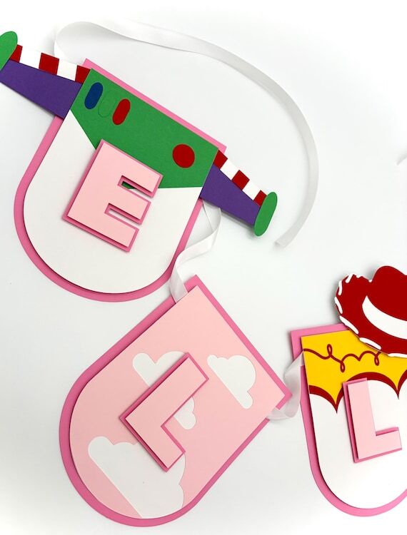 Custom Toy Story Birthday Banner – Personal...