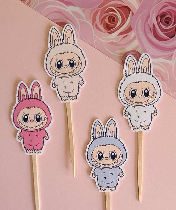 Cute Monster Cupcake Toppers...