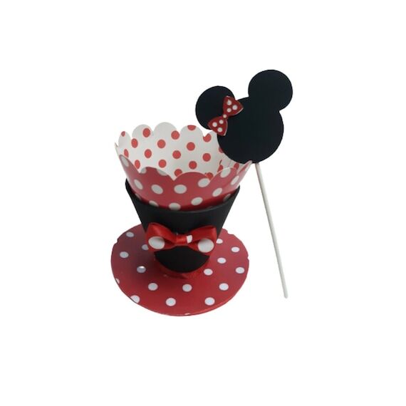 Minnie Mouse Favor Boxes, Candy Gift Boxes, C...