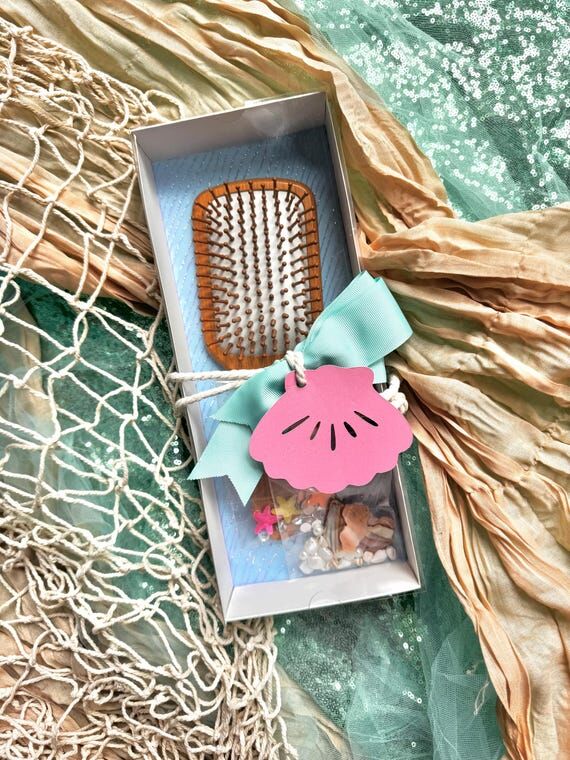 DIY Hairbrush Craft Kit, Mermaid Party Favor,...