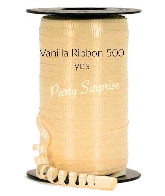 Vanilla Crimped Curling Ribbon, 500 yd – Gi...