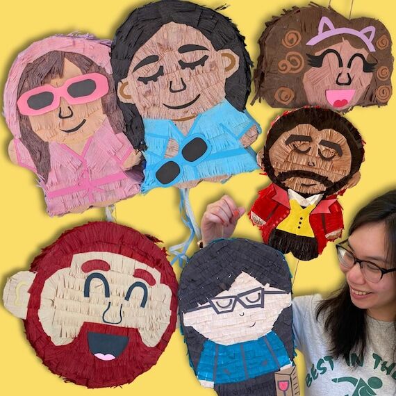 Custom Retirement Piñata, Personalized Funny...