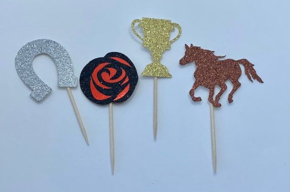 Kentucky Derby Cupcake Toppers...
