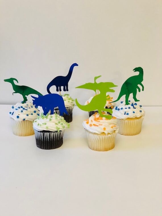 Dinosaur Cupcake Toppers | Cupcake Toppers | ...