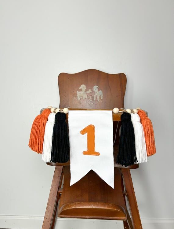 Halloween High Chair Banner: One Spooky Dude ...