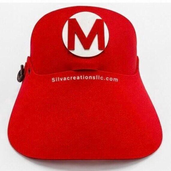 Red Character Visor for Kids Birthday Party |...